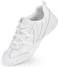 Women's Cheerleading Dance Shoes - Lightweight Athletic Cheer Sneakers with Flat Sole for Practice and Competition - 6