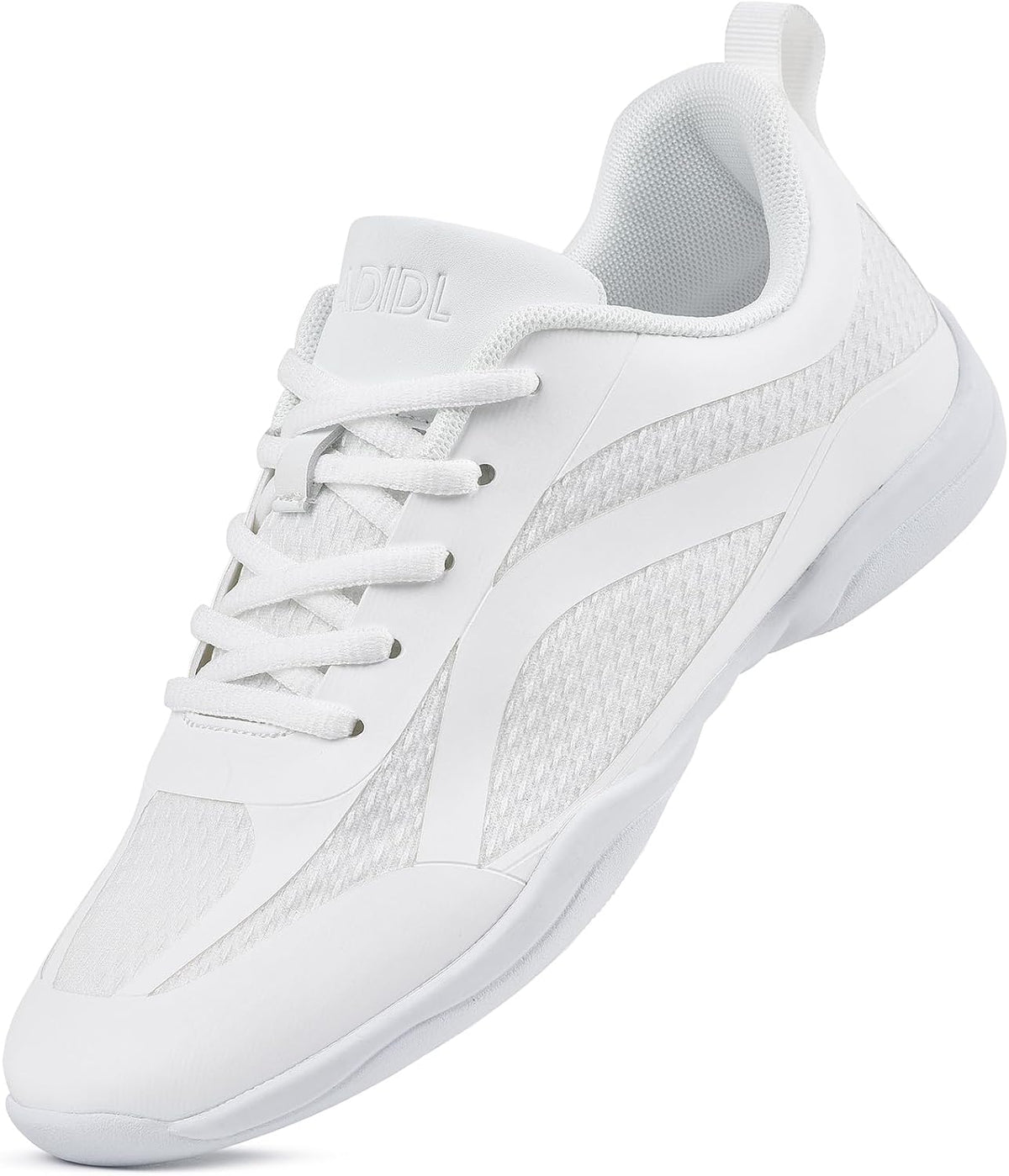 Women's Cheerleading Dance Shoes - Lightweight Athletic Cheer Sneakers with Flat Sole for Practice and Competition - 6