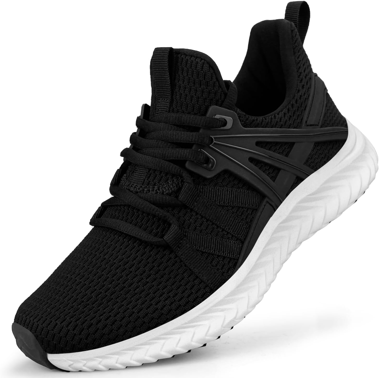 Women's Slip-On Mesh Running Sneakers - Lightweight Walking and Tennis Shoes for Gym Workouts - 6