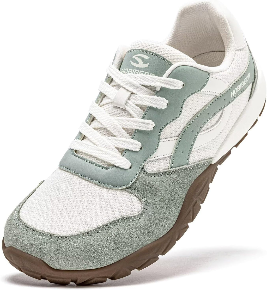 Women's Barefoot Trail Running Shoes - Wide Toe Box Minimalist Sneakers for Cross Training and Outdoor Walking - 6 Wide