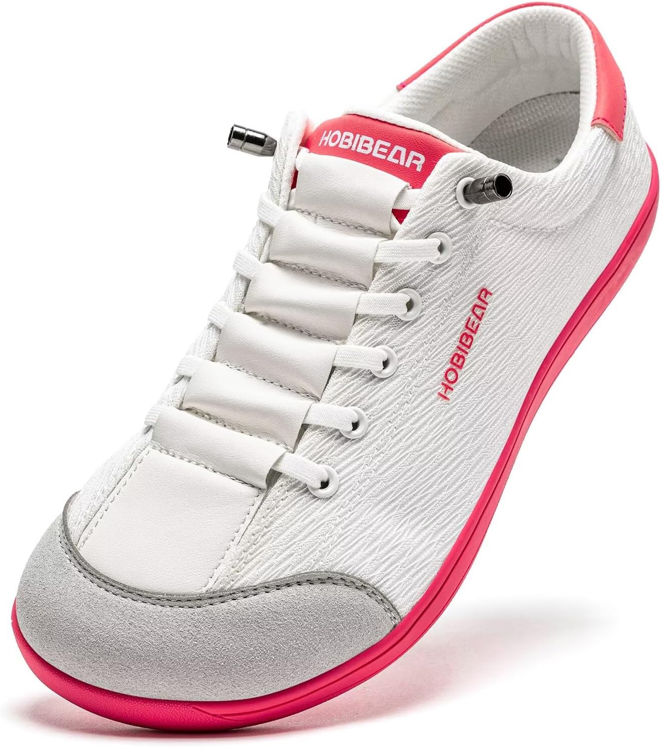 Women's Barefoot Slip-On Shoes - Mesh Wide Toe Box Zero Drop Sneakers for Lightweight Everyday Wear - 7 Wide