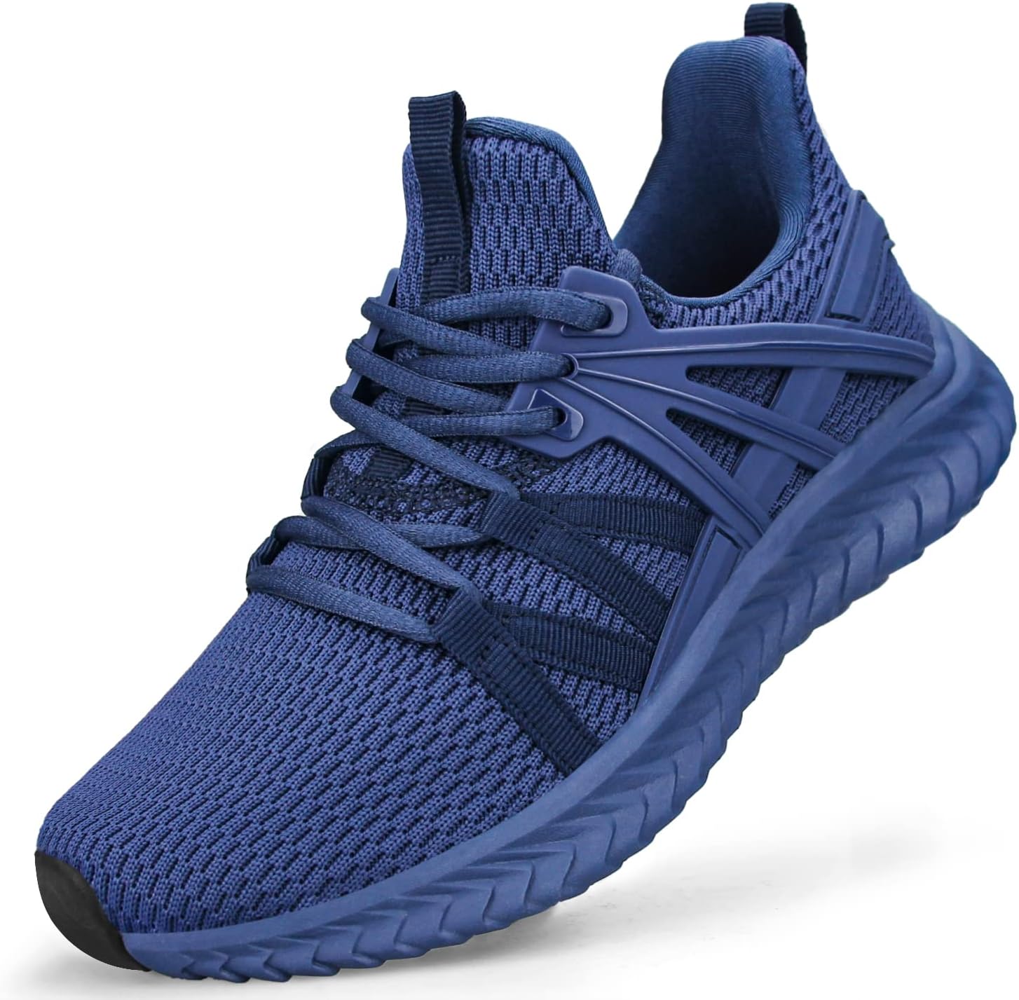 Women's Slip-On Mesh Running Sneakers - Lightweight Walking and Tennis Shoes for Gym Workouts - 7
