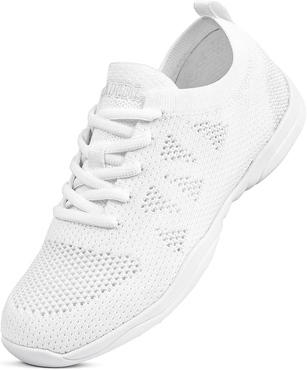 Women's Cheerleading Dance Shoes - Lightweight Athletic Cheer Sneakers with Flat Sole for Practice and Competition - 6