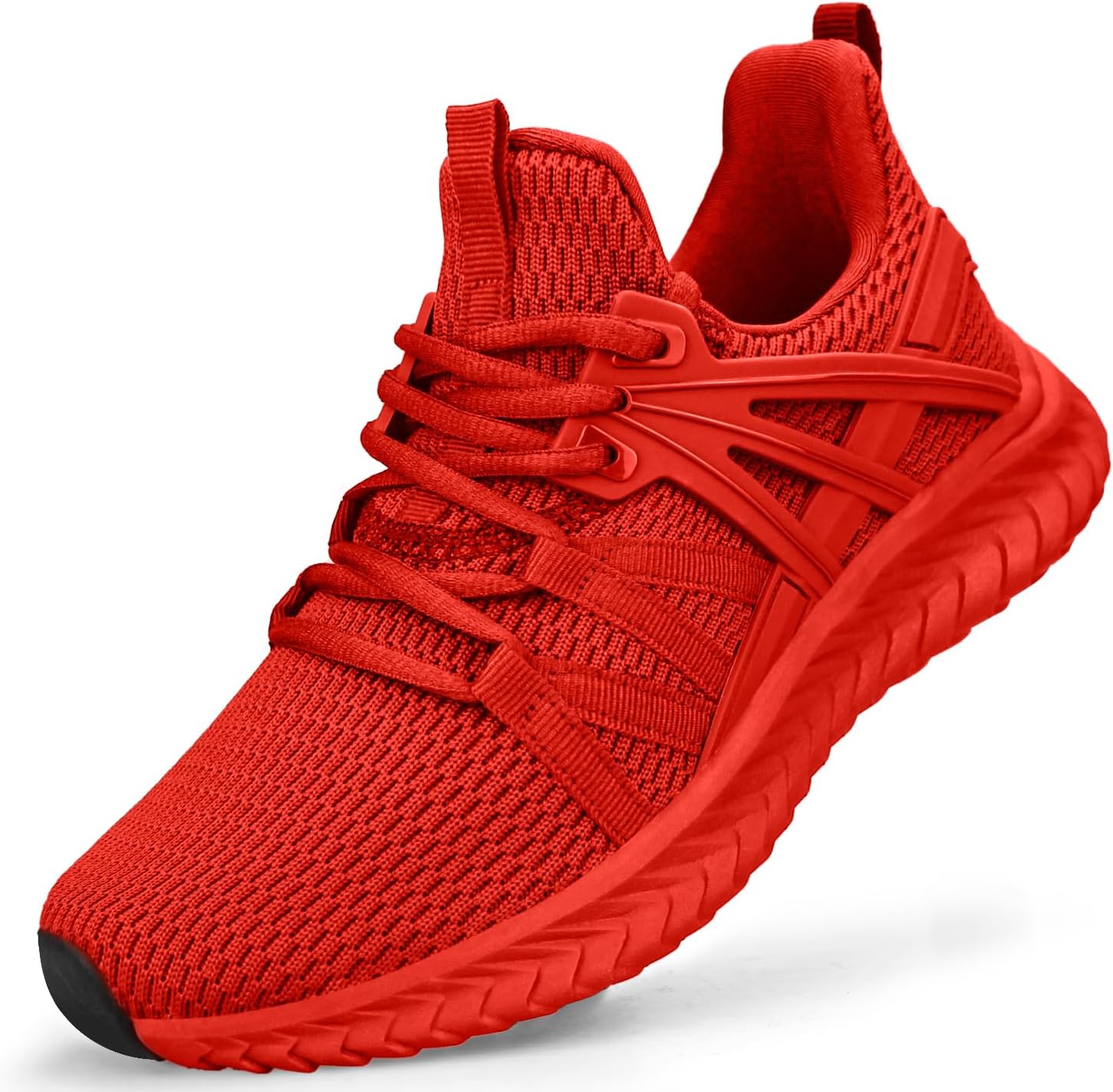Women's Slip-On Mesh Running Sneakers - Lightweight Walking and Tennis Shoes for Gym Workouts - 7