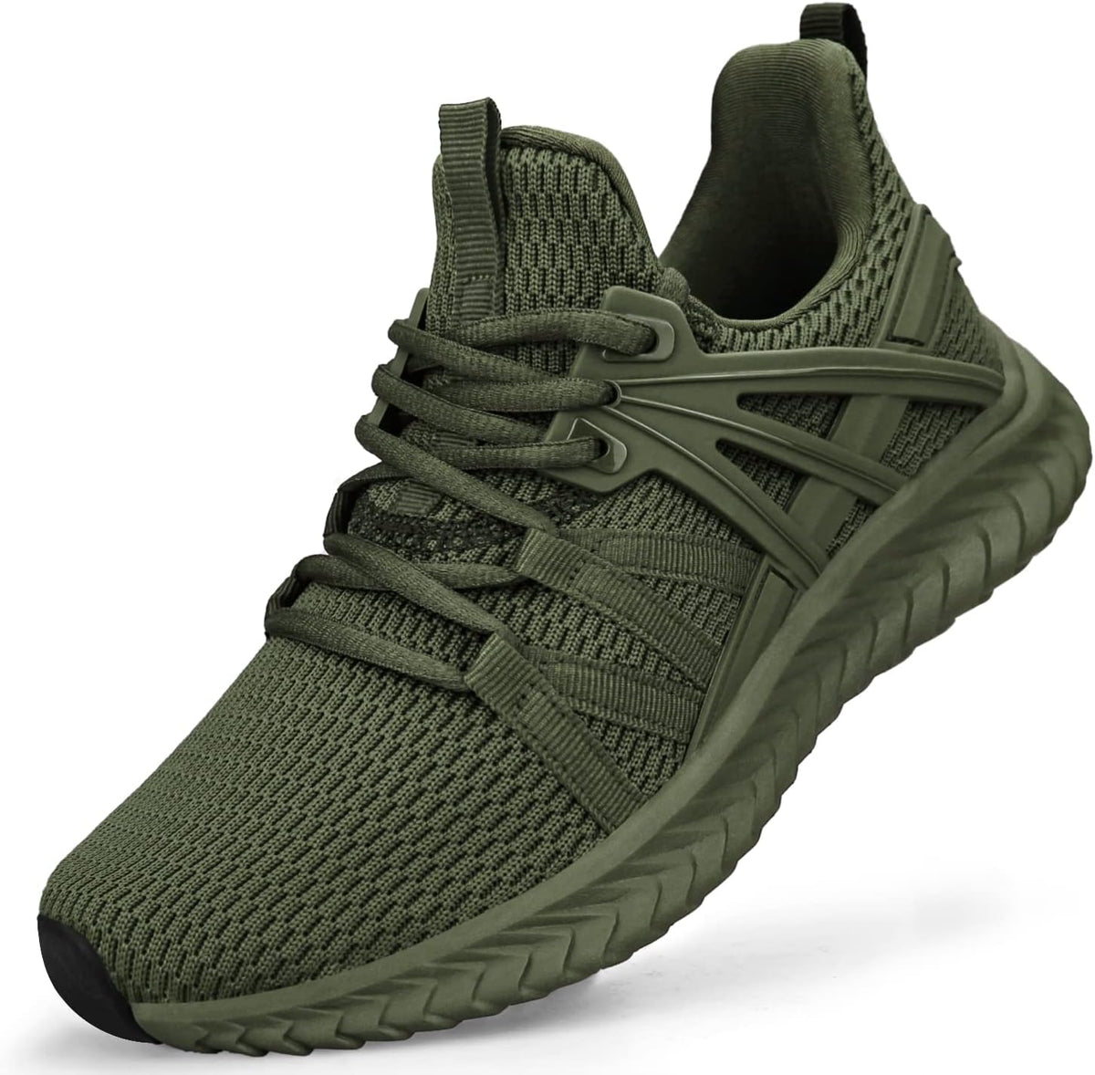Women's Slip-On Mesh Running Sneakers - Lightweight Walking and Tennis Shoes for Gym Workouts - 6