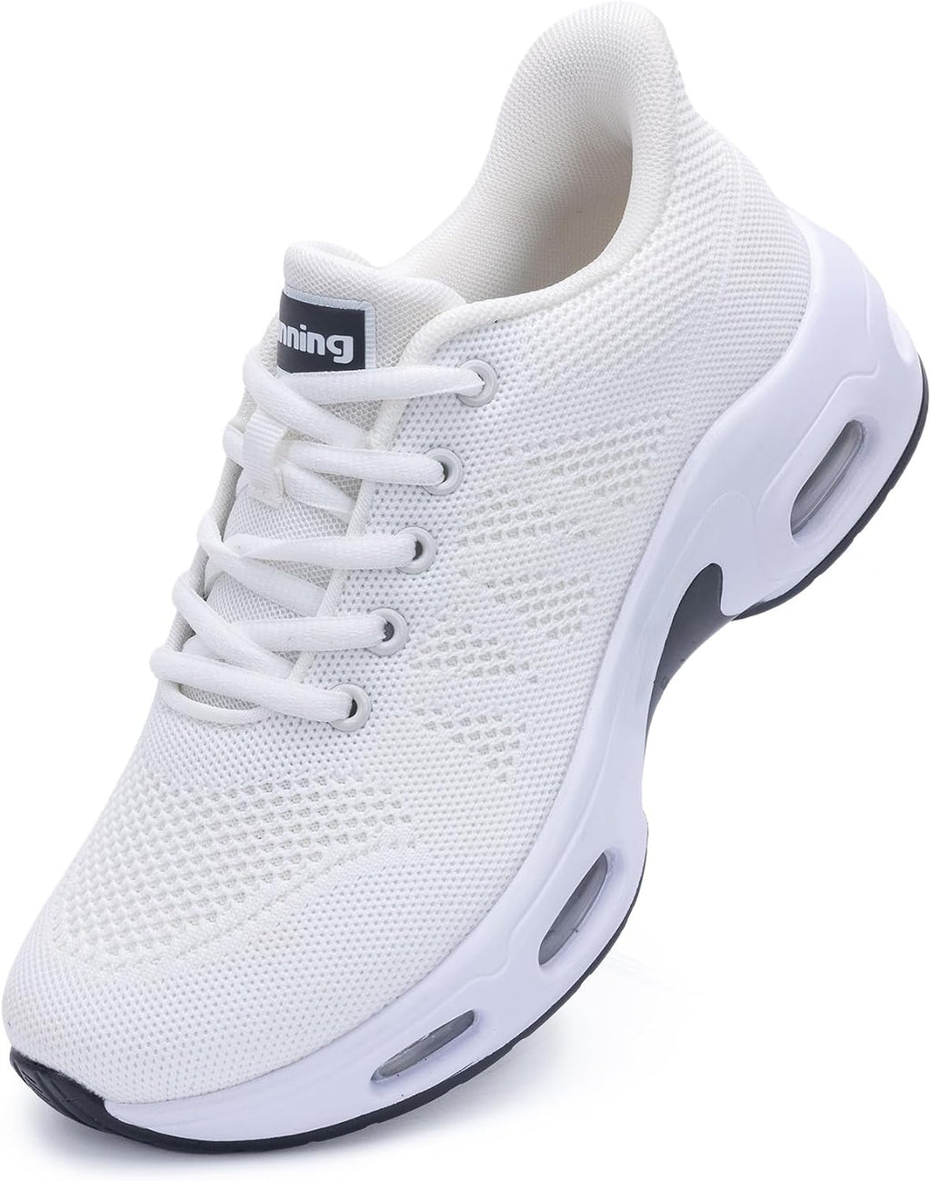 Women's Slip-On Walking Shoes - Easy Entry Tennis Sneakers with Cushioned Support in Sizes 6 to 10.5 - 8