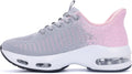 Women's Slip-On Walking Shoes - Easy Entry Tennis Sneakers with Cushioned Support in Sizes 6 to 10.5 - 7