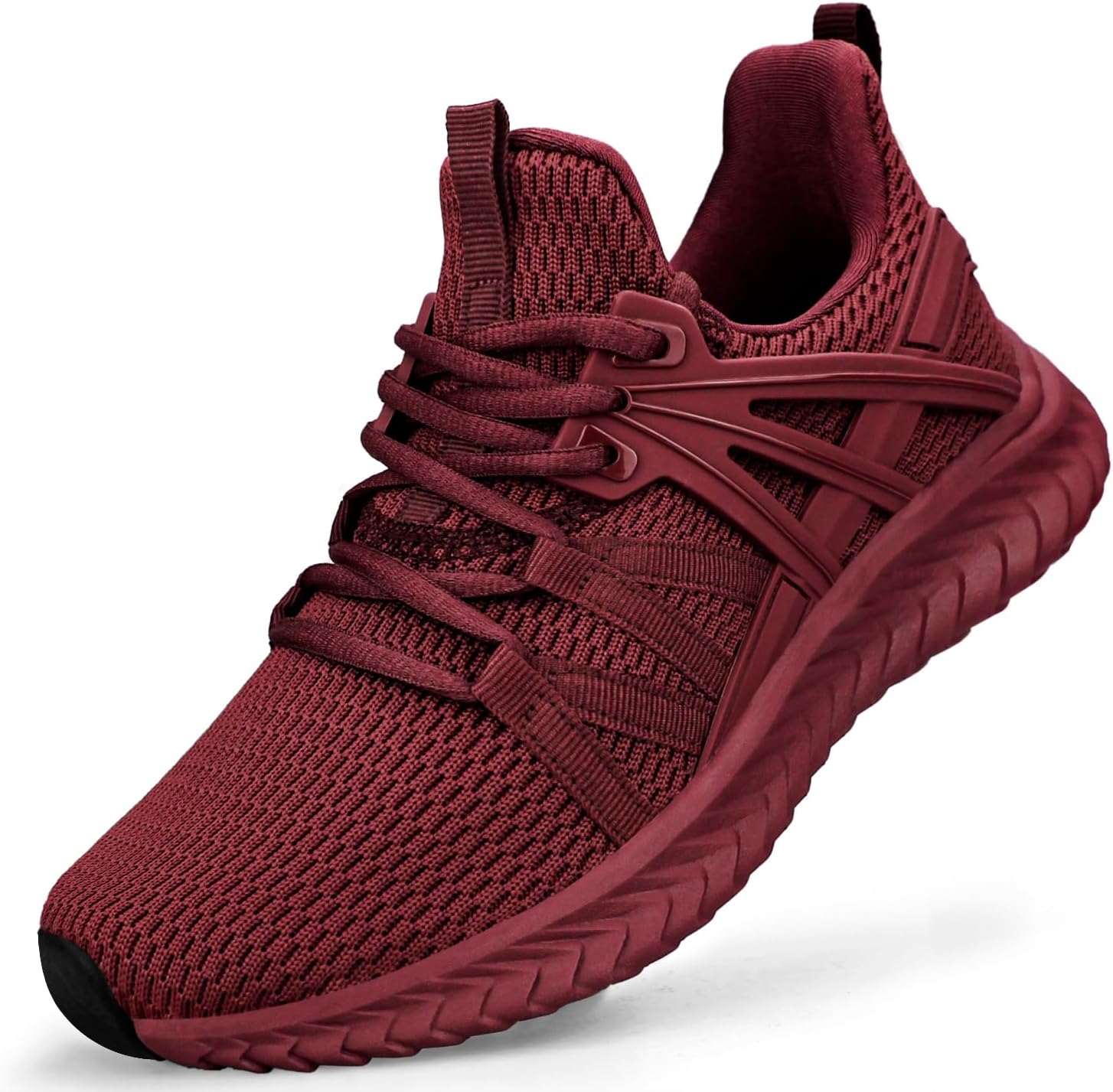 Women's Slip-On Mesh Running Sneakers - Lightweight Walking and Tennis Shoes for Gym Workouts - 6