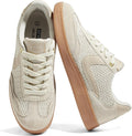 Women's Classic Casual Sneakers - Lace-Up Skate Shoes with Durable Outsole for Walking and Daily Wear - 8